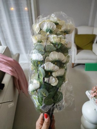 Flores artificiales decorativas