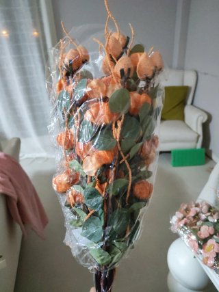 Flores artificiales decorativas