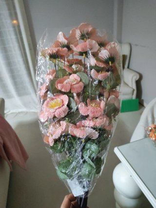 Flores artificiales decorativas