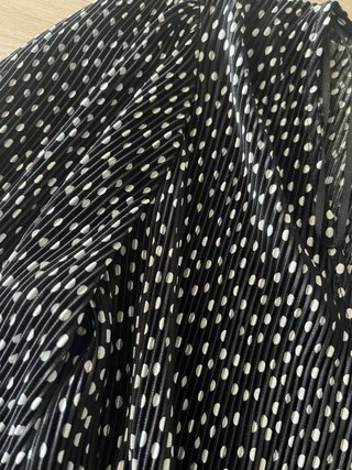 Blusa manga larga lunares