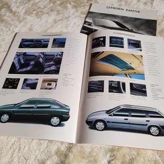Catálogo Citroën Xantia 1995 Original