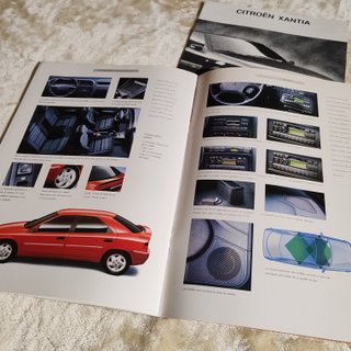 Catálogo Citroën Xantia 1995 Original