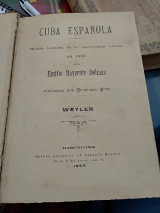 Tomos de historia de cuba