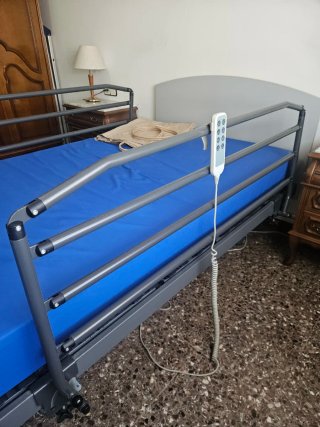 Cama articulada eléctrica con colchón