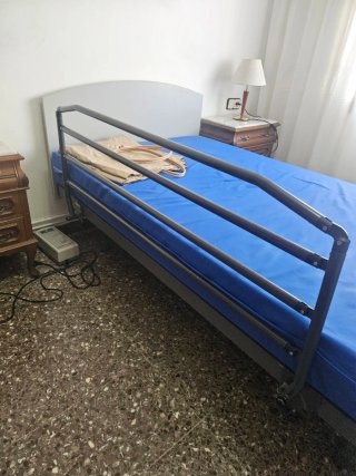 Cama articulada eléctrica con colchón