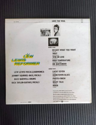Lew Lewis Reformer - Save The Wail Vinilo