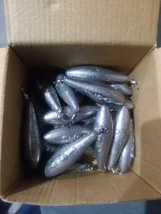 Plomos de pesca de plomo