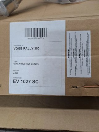 Escapament IXIL EXHAUST per a Voge 300 Rally