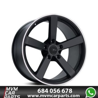 Juego de 4 Llantas 19 Fox MS003 Black Concave BM08