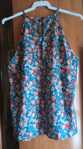 Blusa floral mujer talla XL