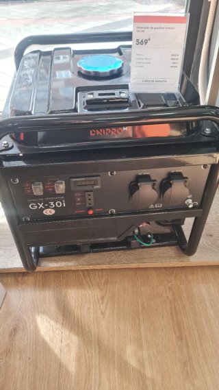 Generador Dnipro-M GX-30I Inverter Gasolina
