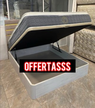 Base cama con canapé abatible