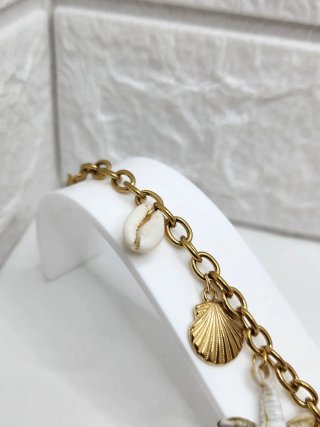 Conjunto acero quirúrgico chapado oro