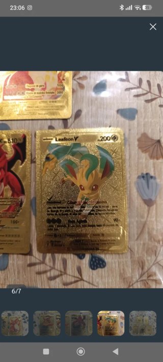 Pack Cartas Pokémon Doradas