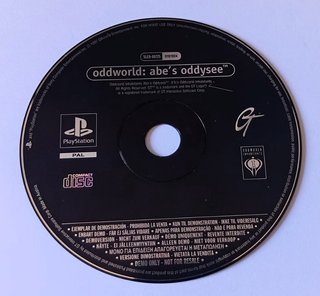 Oddworld: Abe's Oddysee PS1 - Solo Disco PAL