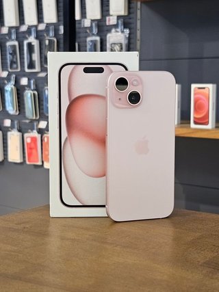 IPHONE 15 128GB ROSA BATTERIA 100%