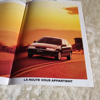 Catálogo Citroën Xantia 1994 Original