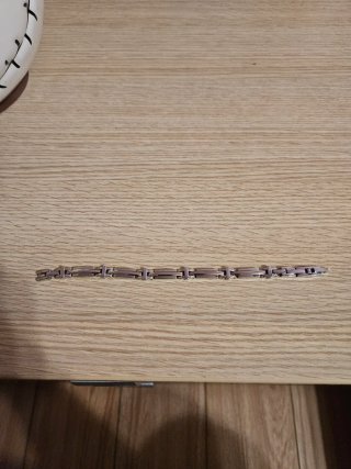 Pulsera Lotus Hombre Plata
