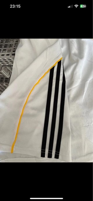 Pantalón corto Real Madrid Adidas Blanco