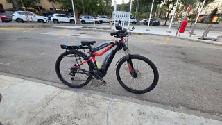 Bicicleta Eléctrica Haibike Roja