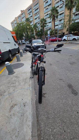 Bicicleta Eléctrica Haibike Roja