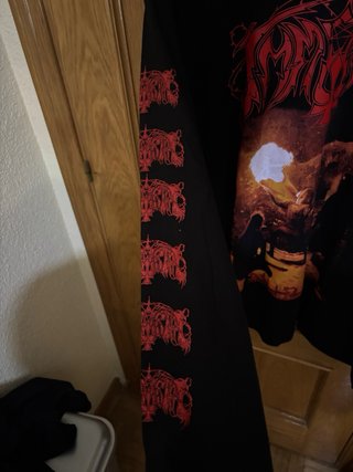 Camiseta Negra Manga Larga Immortal