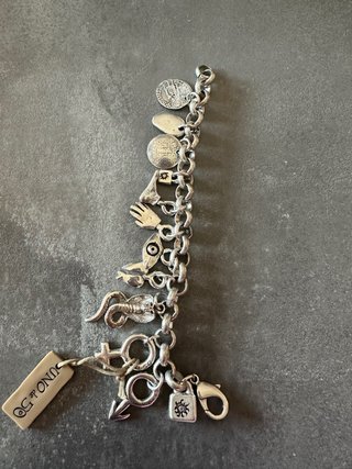 Pulsera UNO de 50 con charms originales