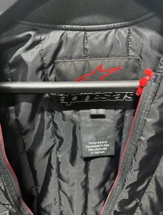 Chaqueta Moto Alpinestars de cuero