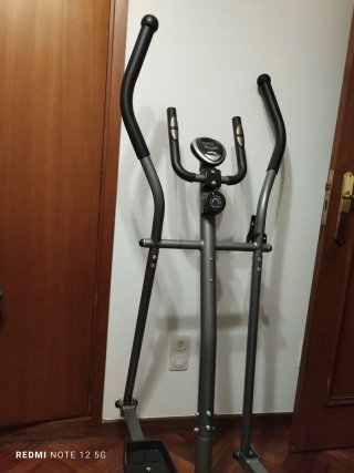Bicicleta Elíptica Gris