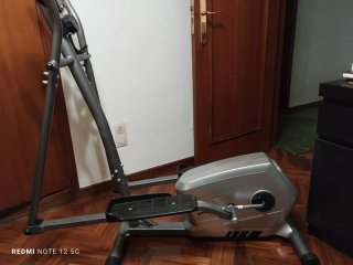 Bicicleta Elíptica Gris