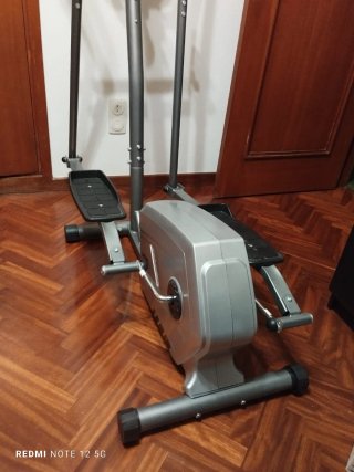Bicicleta Elíptica Gris