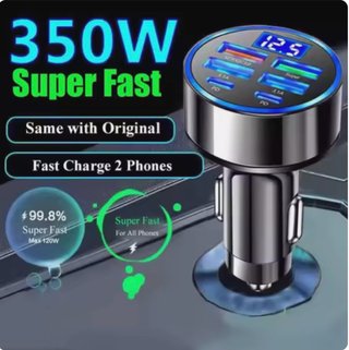 Cargador Coche 350W Super Fast