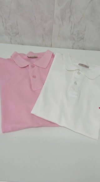 Lote 4 polos manga corta