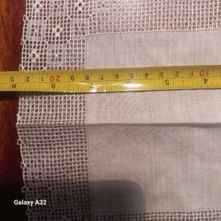 Pañuelo de encaje hecho a mano