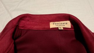 Parka antelina granate