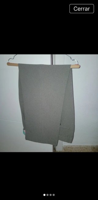 Traje  hombre gris claro