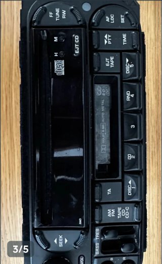 Autorradio Chrysler Voyager 2001 - 2008