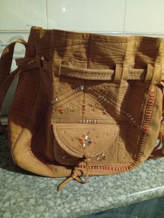 Bolso Marroquí Auténtico Sin Estrenar