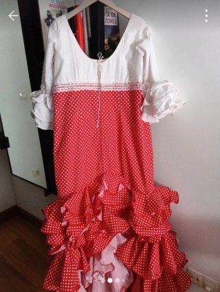 Traje de flamenca Ana Barroso.