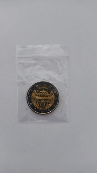 Moneda 2€ conmemorativa España Sevilla 2024 SC