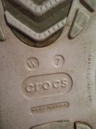 Botas de agua Crocs rosas estampado