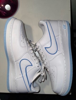Nike Air Force 1 Blancas/Azules T43