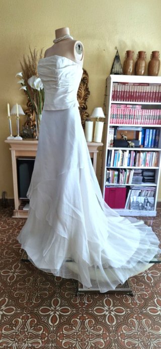 Vestido de Novia Cymbeline Seda Natural
