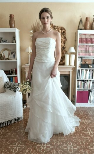 Vestido de Novia Cymbeline Seda Natural