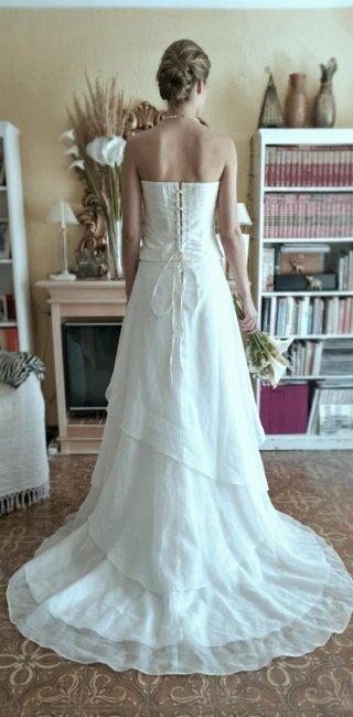 Vestido de Novia Cymbeline Seda Natural