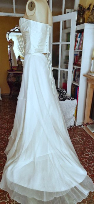 Vestido de Novia Cymbeline Seda Natural