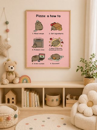 3 Posters Pusheen A3