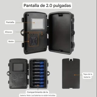 Cámara Caza Fototrampeo 32GB