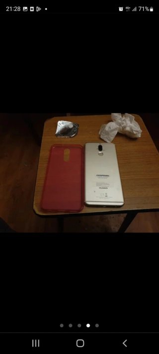 Huawei P8 Lite - Funda Roja