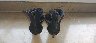 Zapatos de raso Marypaz negros